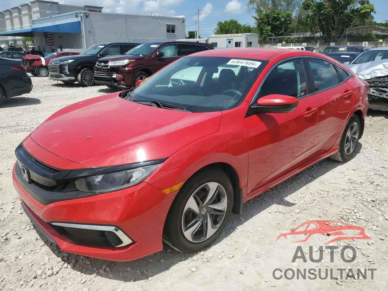 HONDA CIVIC 2019 - 2HGFC2F64KH535521