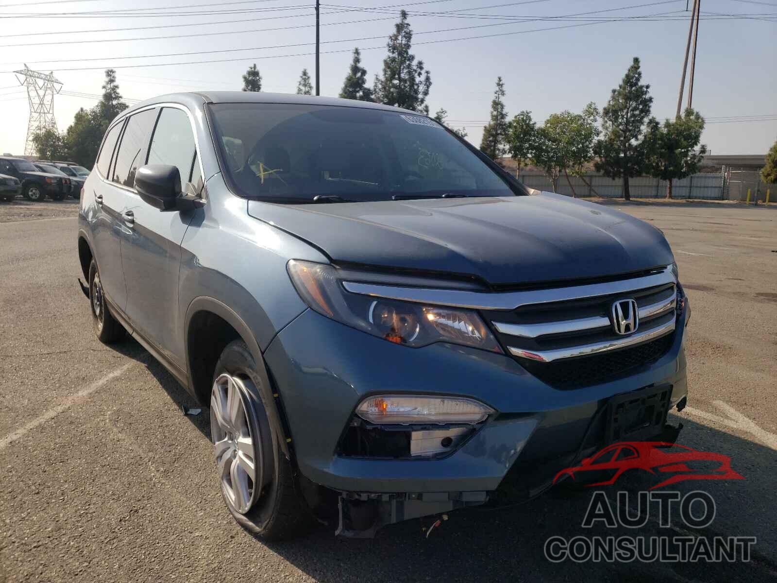 HONDA PILOT 2017 - 5FNYF5H1XHB047030