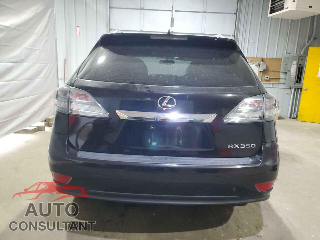 LEXUS RX350 2012 - 2T2BK1BA9CC137619