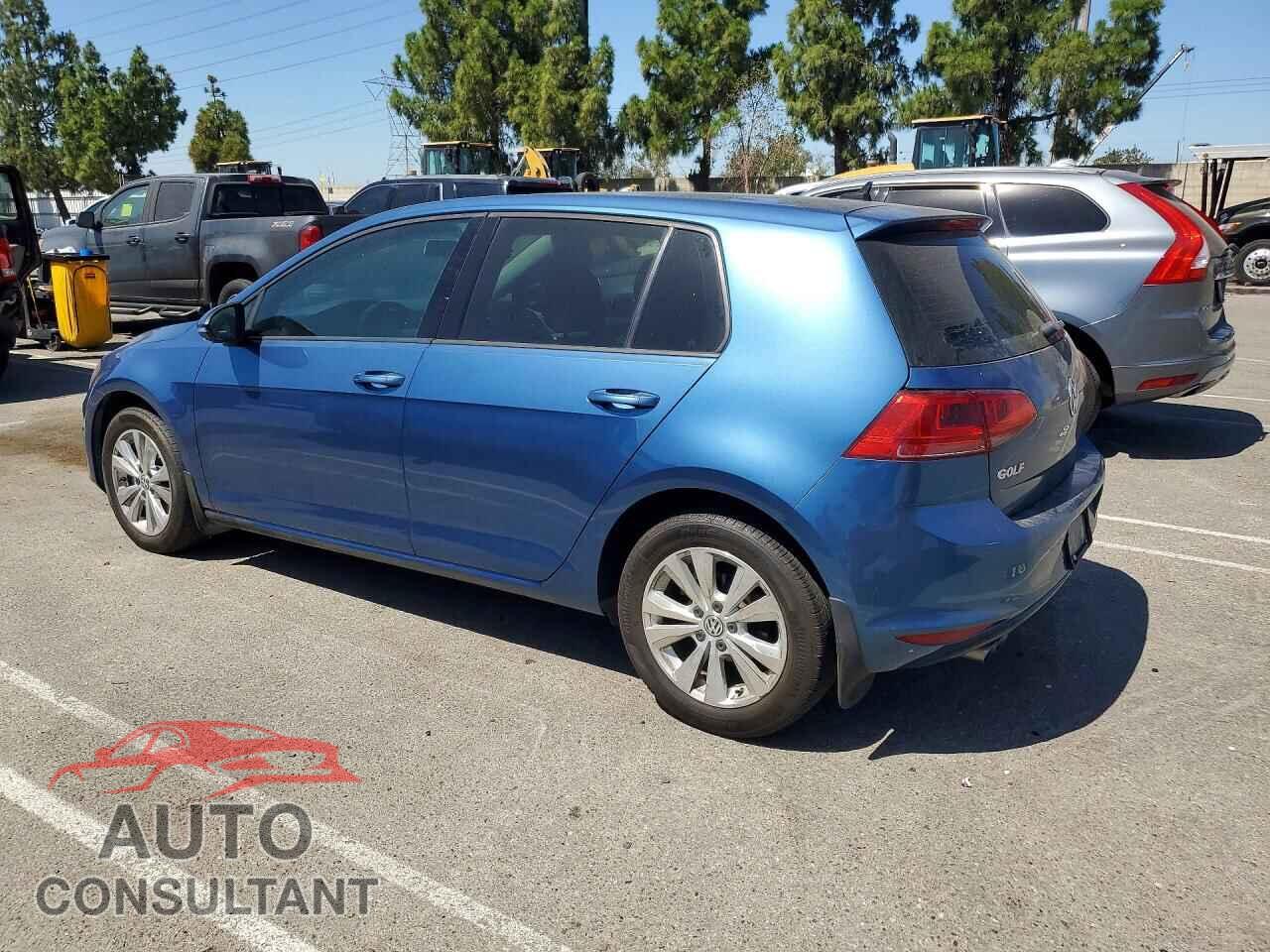 VOLKSWAGEN GOLF 2015 - 3VW2A7AU1FM091833