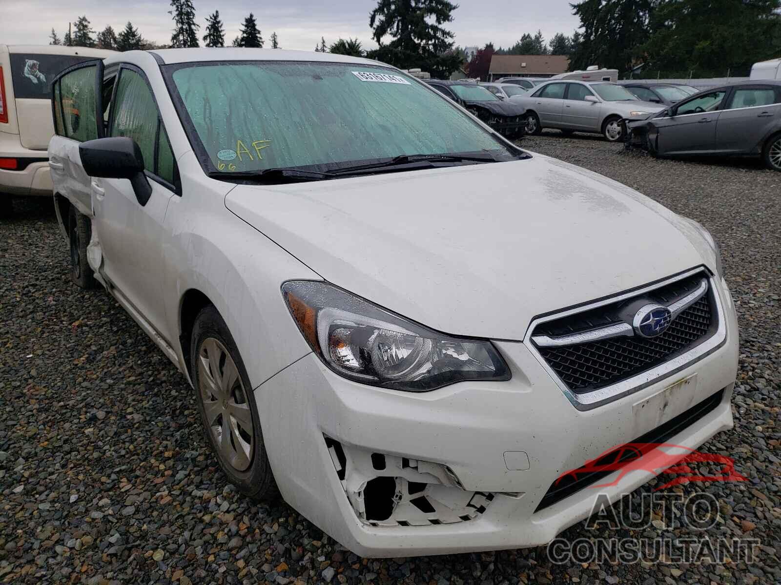 SUBARU IMPREZA 2016 - JF1GPAA65G9262420