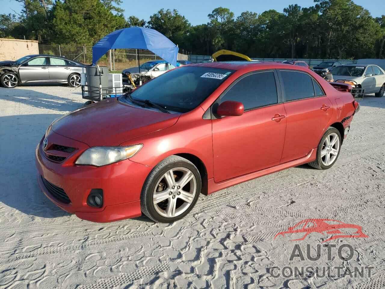 TOYOTA COROLLA 2013 - 5YFBU4EE7DP166262