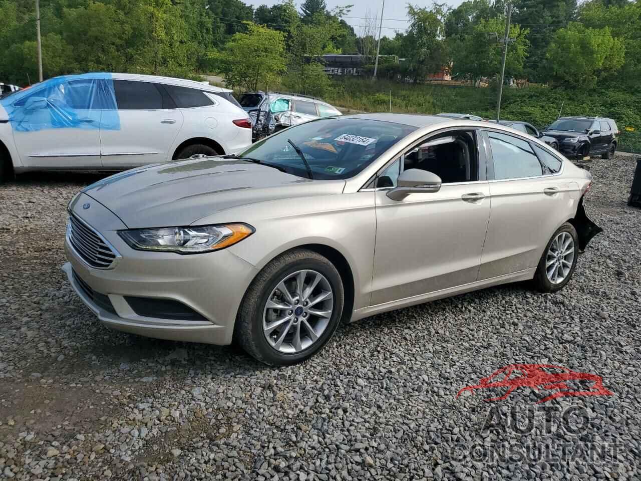 FORD FUSION 2017 - 3FA6P0H74HR370182