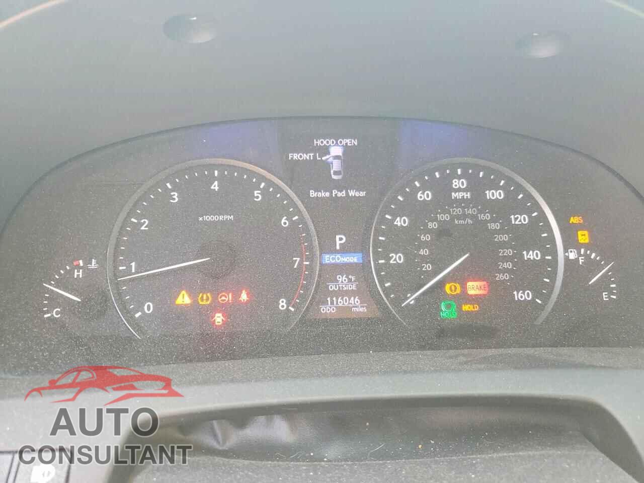 LEXUS LS460 2013 - JTHCL5EF4D5018264