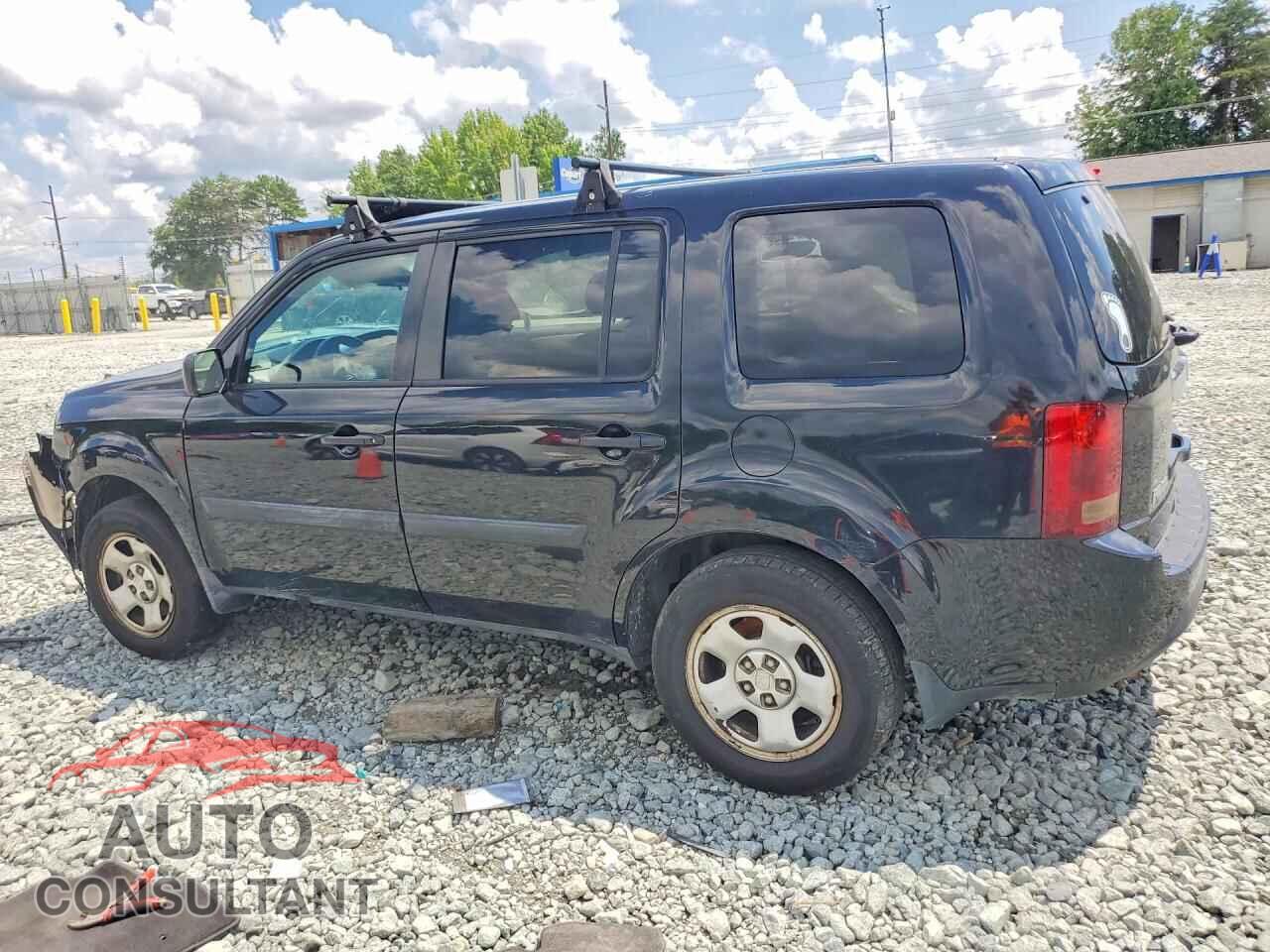 HONDA PILOT 2012 - 5FNYF3H26CB009221