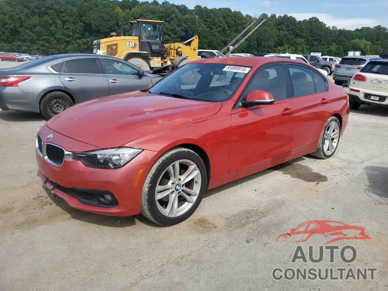 BMW 3 SERIES 2017 - WBA8E1G52HNU12718