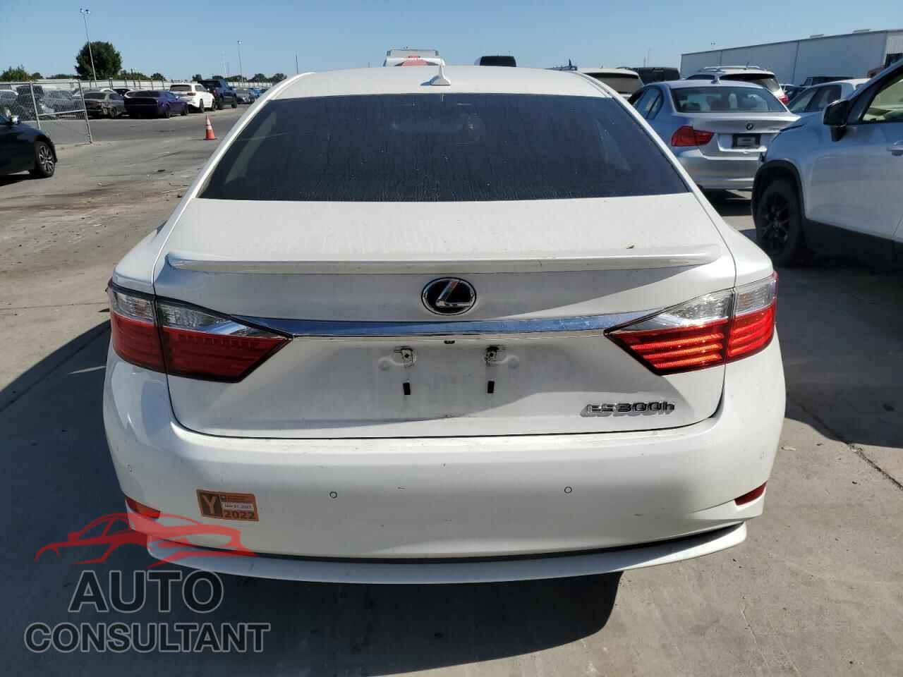 LEXUS ES300 2013 - JTHBW1GG2D2000719