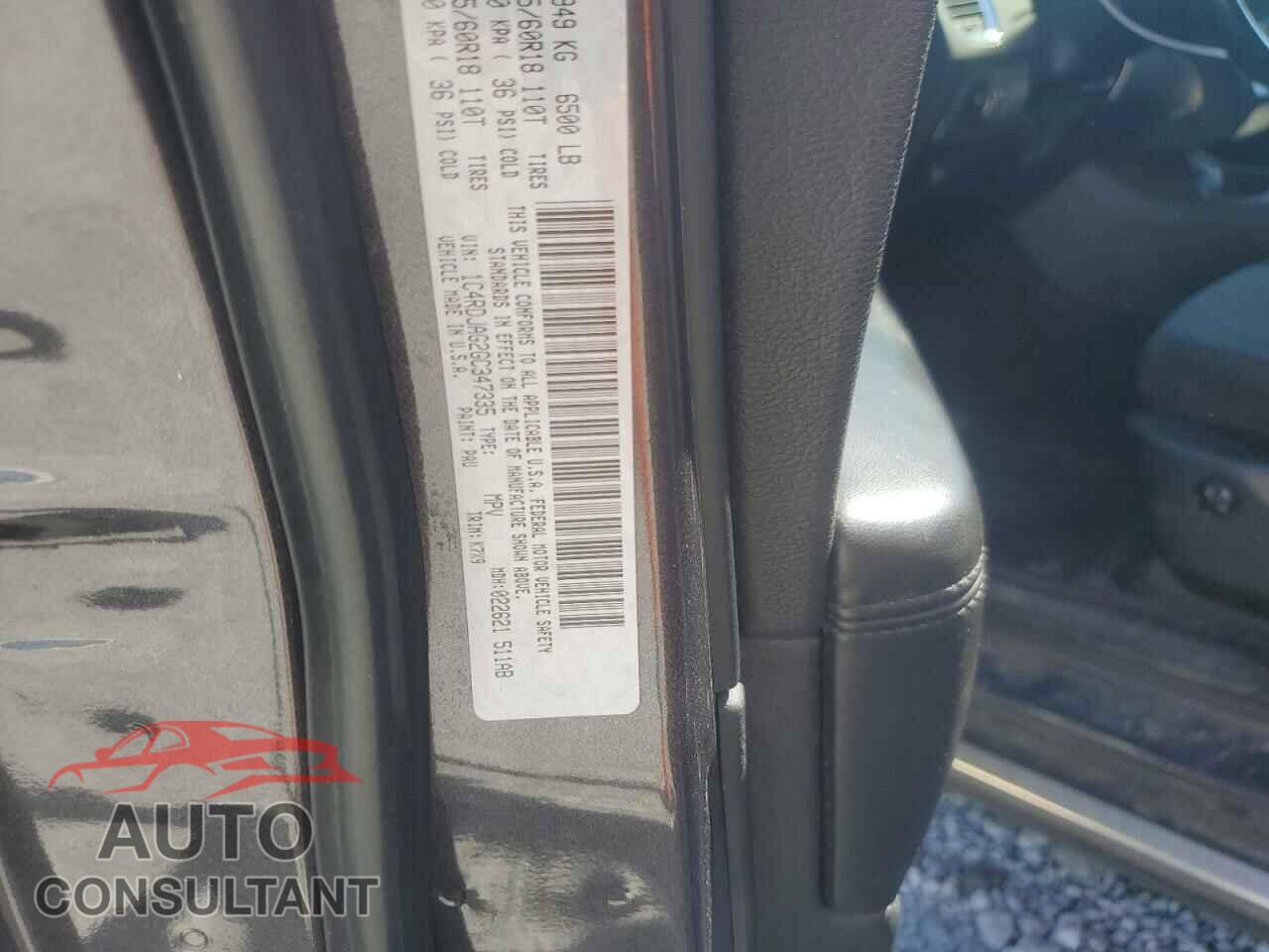 DODGE DURANGO 2016 - 1C4RDJAG2GC347335