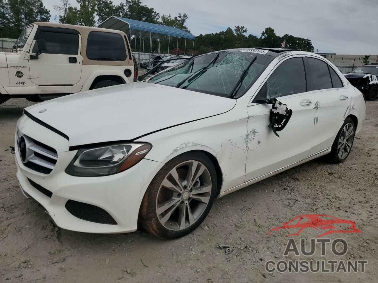 MERCEDES-BENZ C-CLASS 2016 - WDDWF4JBXGR130539