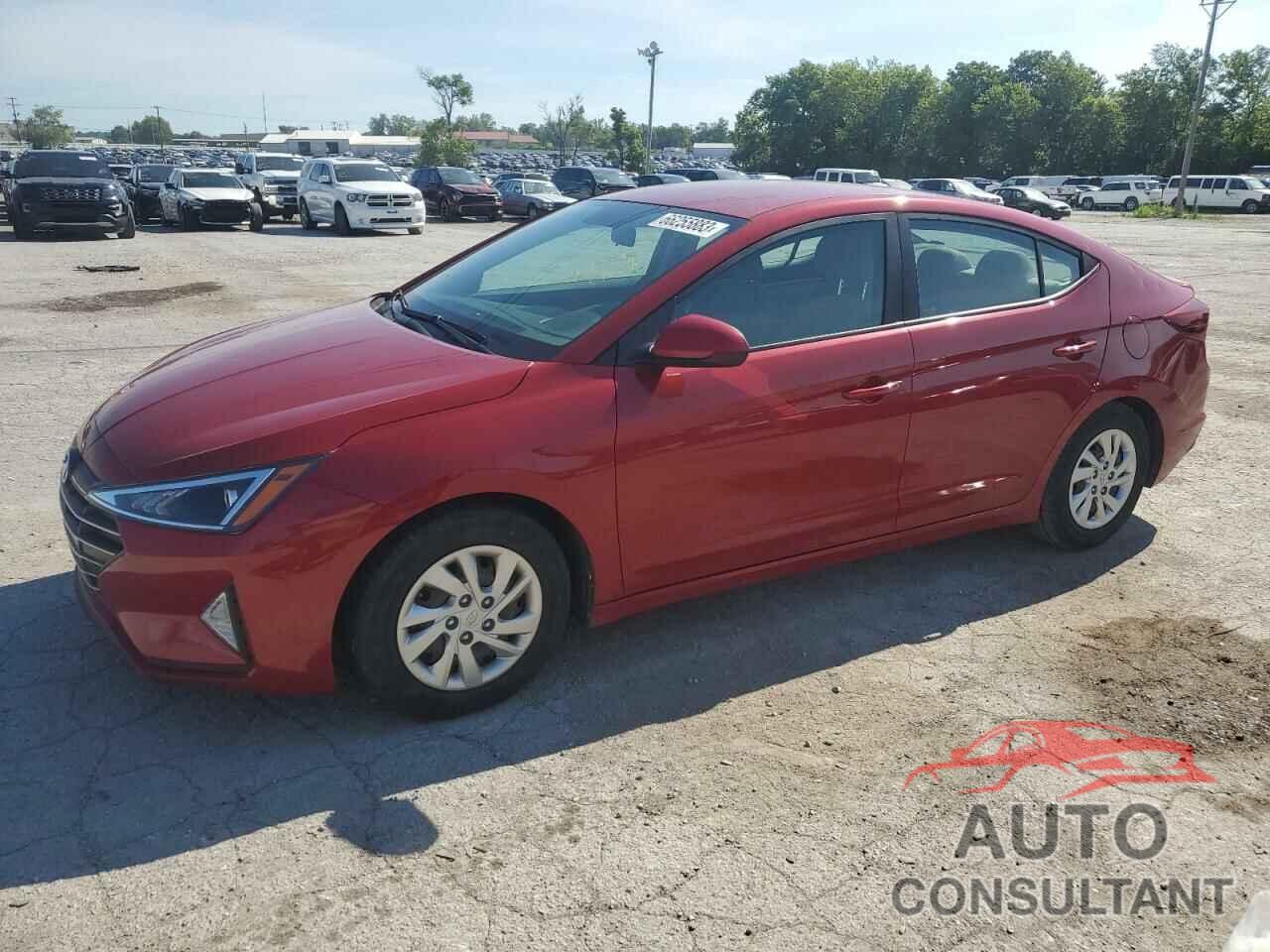 HYUNDAI ELANTRA 2019 - KMHD74LF8KU753836