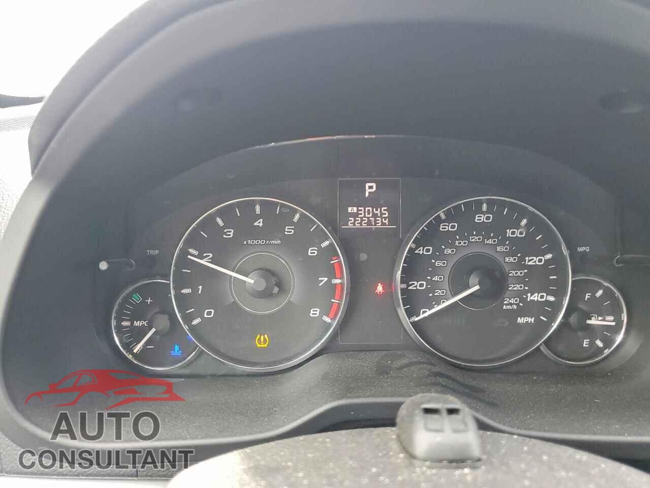 SUBARU OUTBACK 2011 - 4S4BRBCC6B3436686