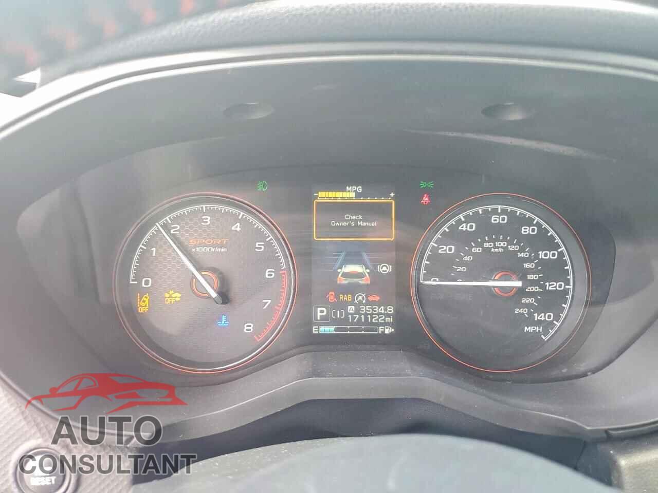 SUBARU FORESTER 2020 - JF2SKARC4LH459805