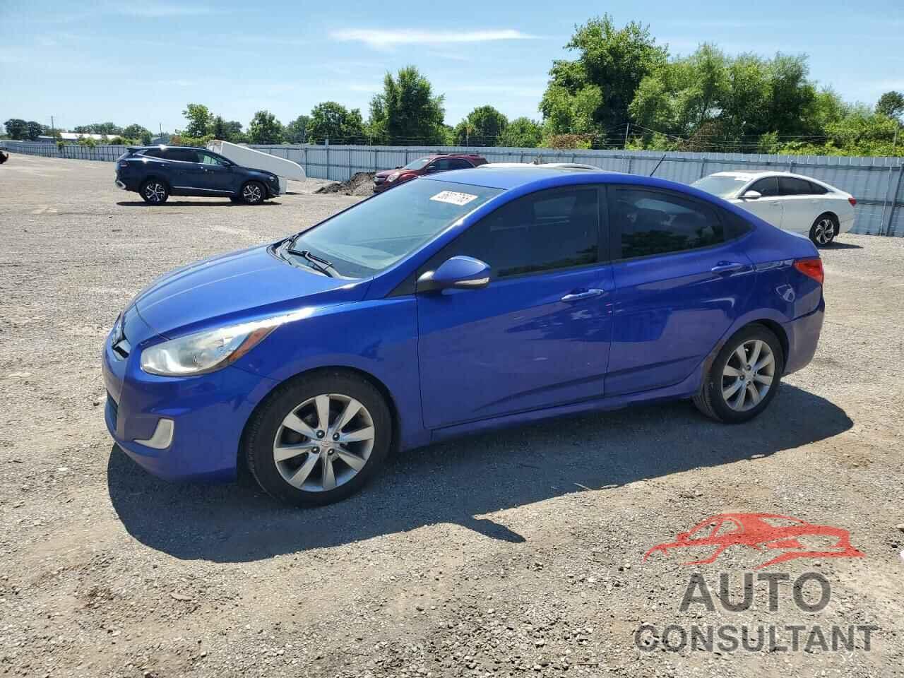 HYUNDAI ACCENT 2014 - KMHCU4AE9EU664165