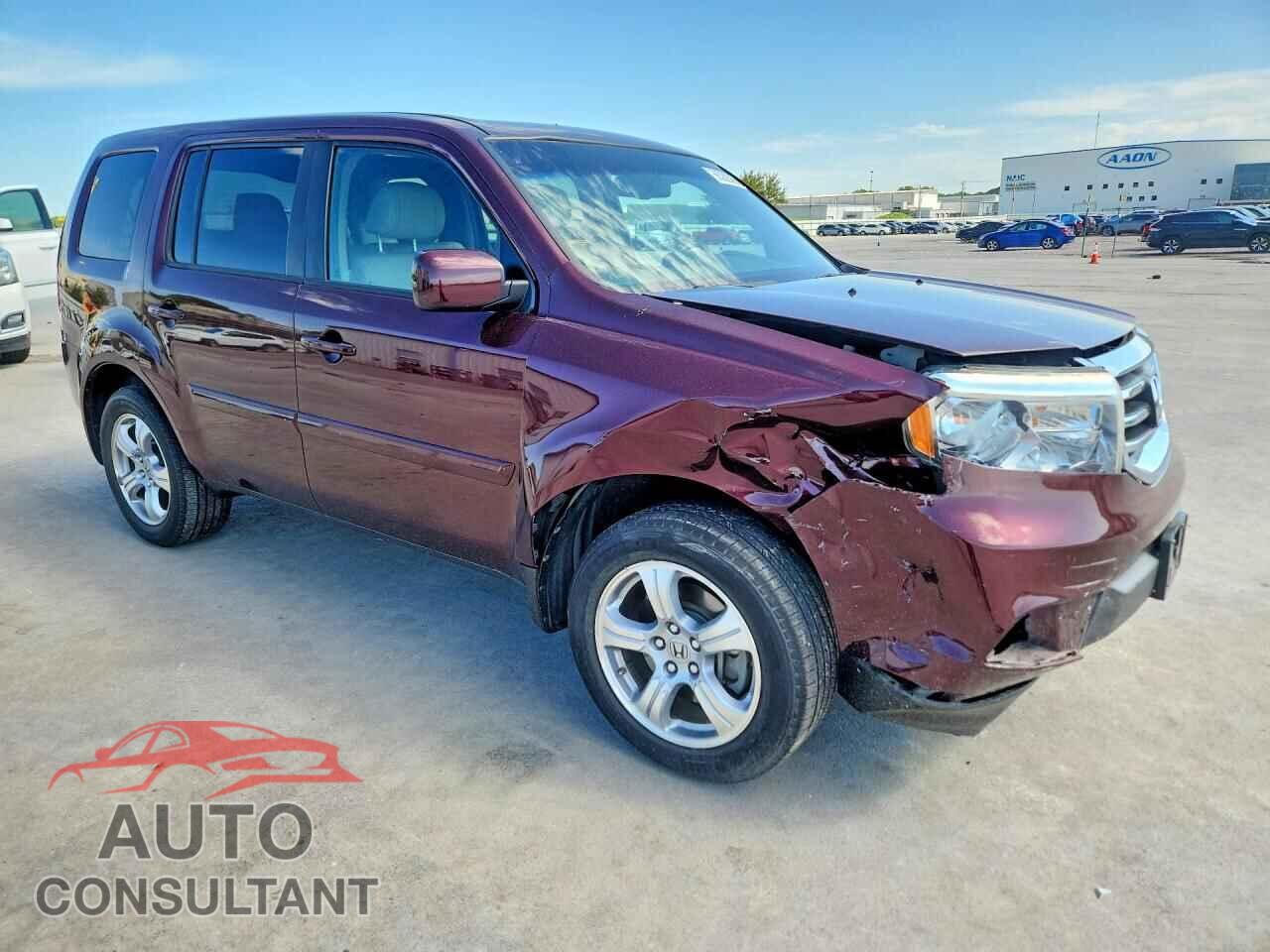 HONDA PILOT 2012 - 5FNYF4H50CB071052