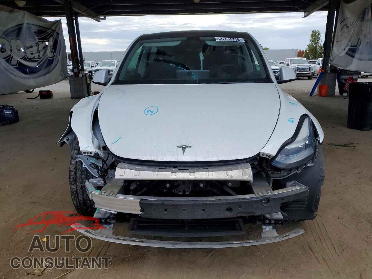 TESLA MODEL Y 2021 - 5YJYGAEE4MF242919
