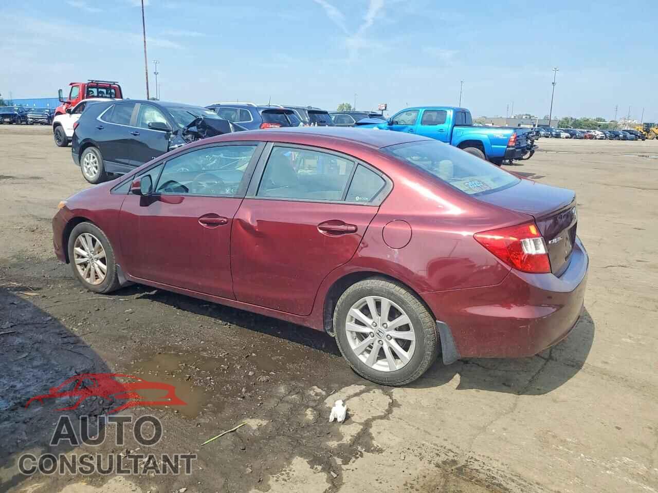 HONDA CIVIC 2012 - 19XFB2F81CE098013