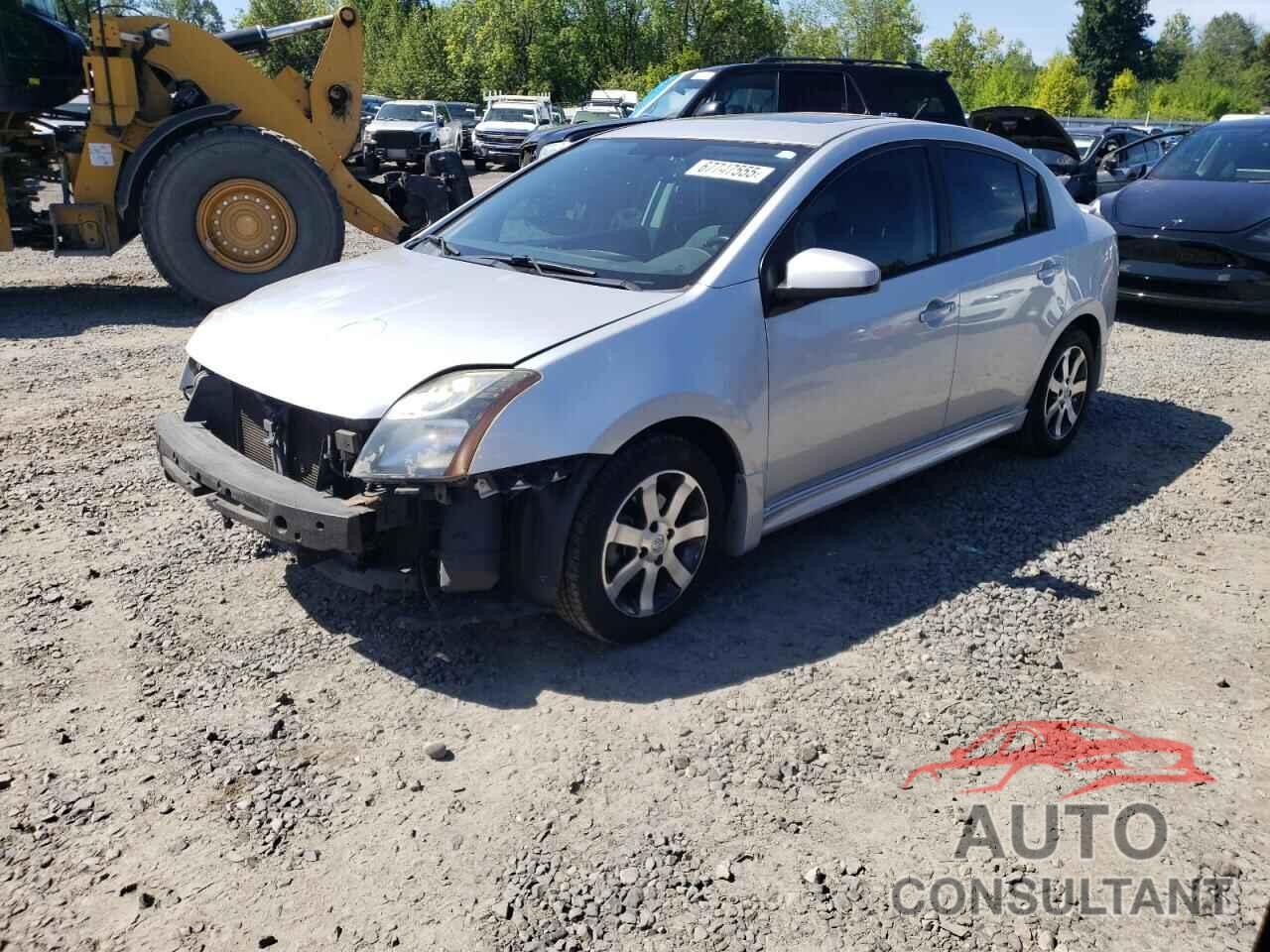 NISSAN SENTRA 2012 - 3N1AB6AP2CL752001