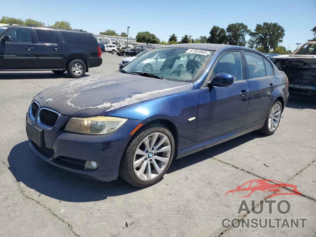 BMW 3 SERIES 2011 - WBAPH7C50BE462181