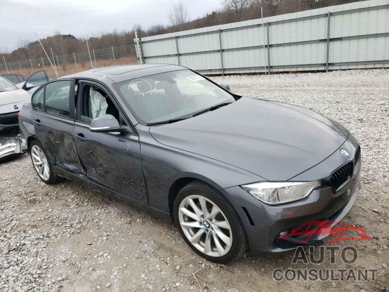 BMW 3 SERIES 2018 - WBA8A3C54JA491657