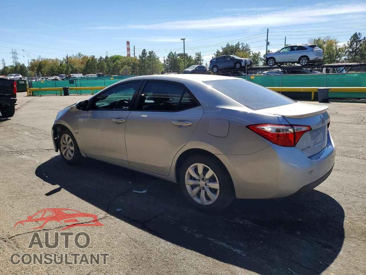 TOYOTA COROLLA 2014 - 5YFBURHE8EP138044