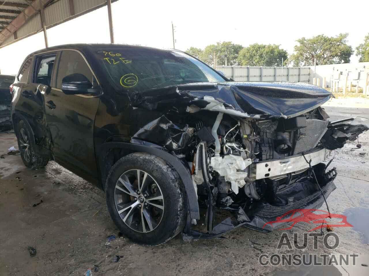 TOYOTA HIGHLANDER 2018 - 5TDZZRFH1JS263823