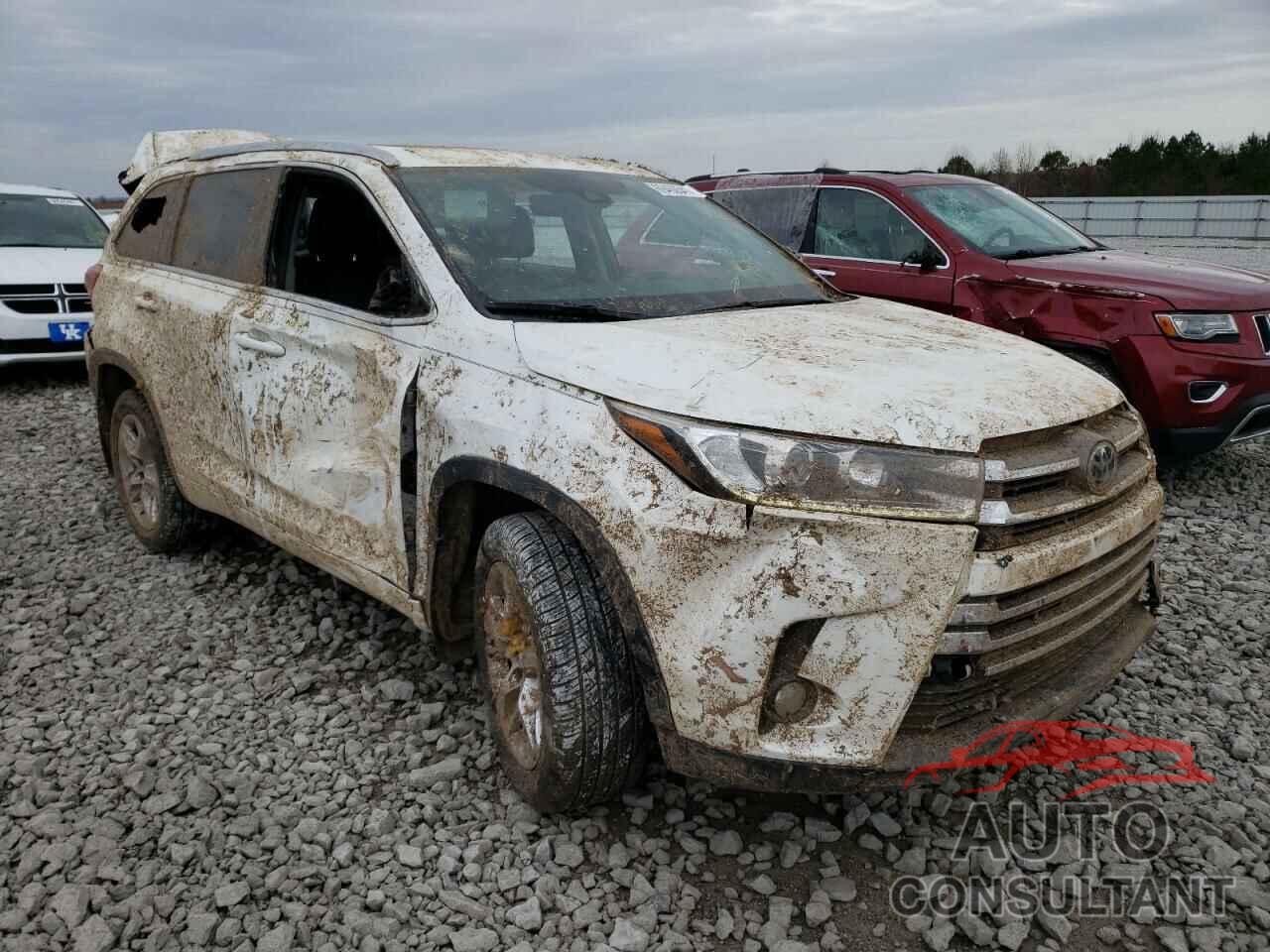 TOYOTA HIGHLANDER 2017 - 5TDDZRFH0HS445498