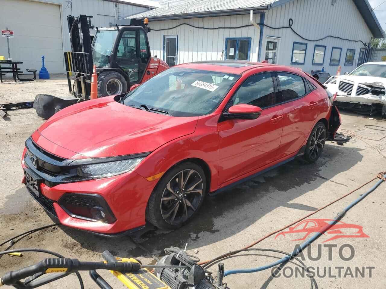 HONDA CIVIC 2018 - SHHFK7H93JU207256