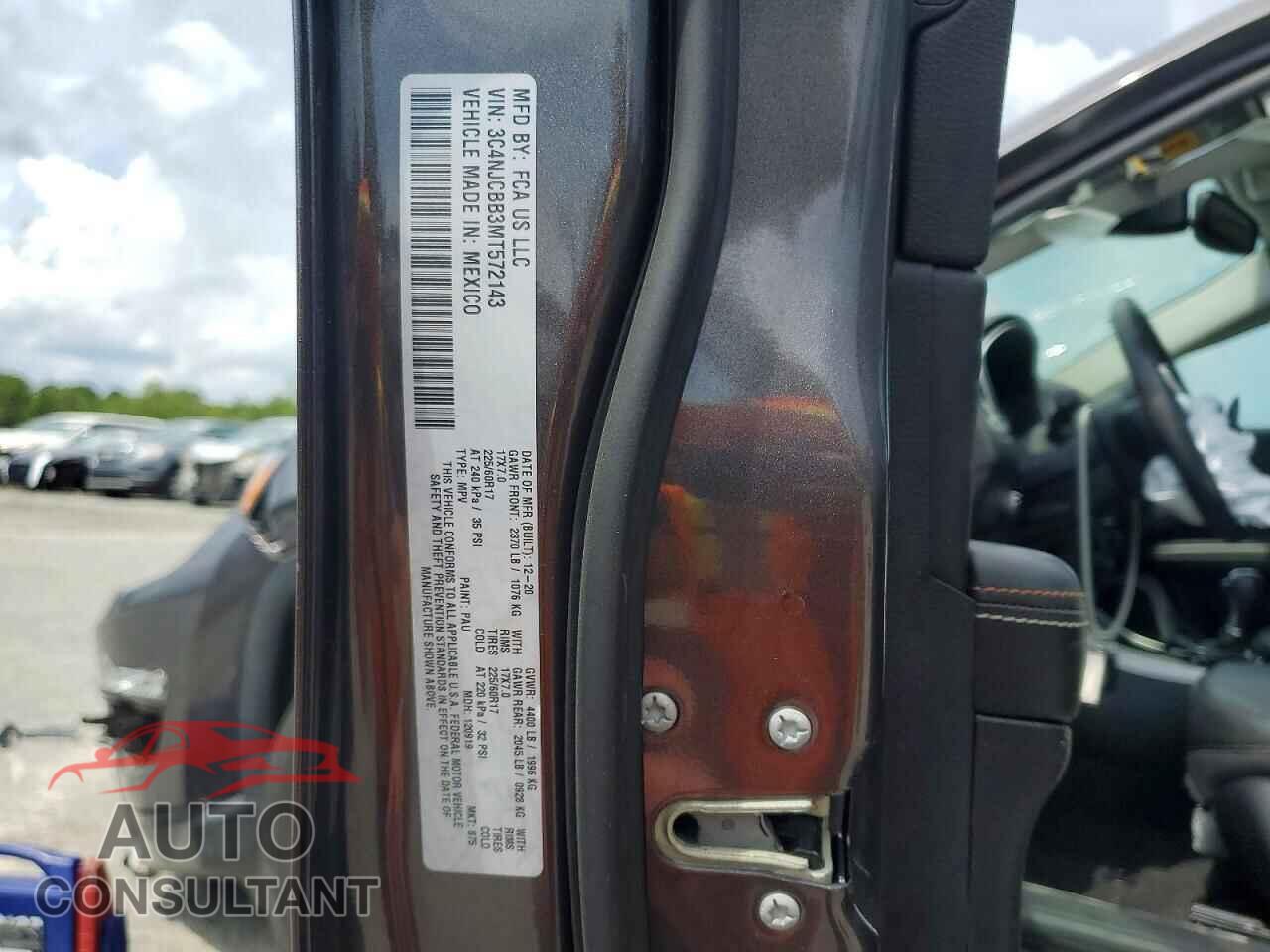 JEEP COMPASS 2021 - 3C4NJCBB3MT572143