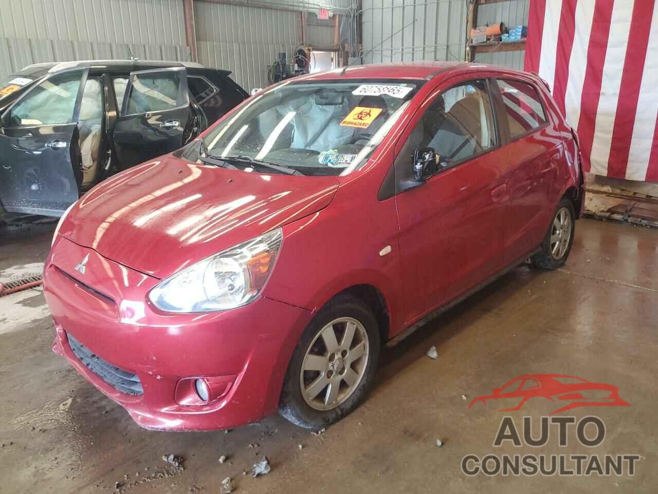 MITSUBISHI MIRAGE 2014 - ML32A4HJ3EH015419