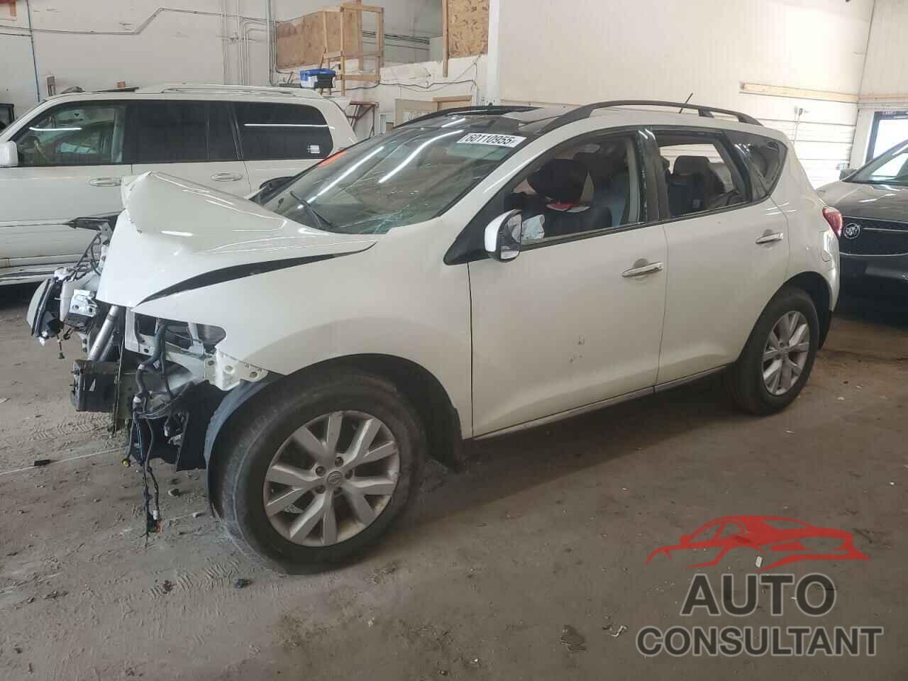 NISSAN MURANO 2011 - JN8AZ1MW8BW155012
