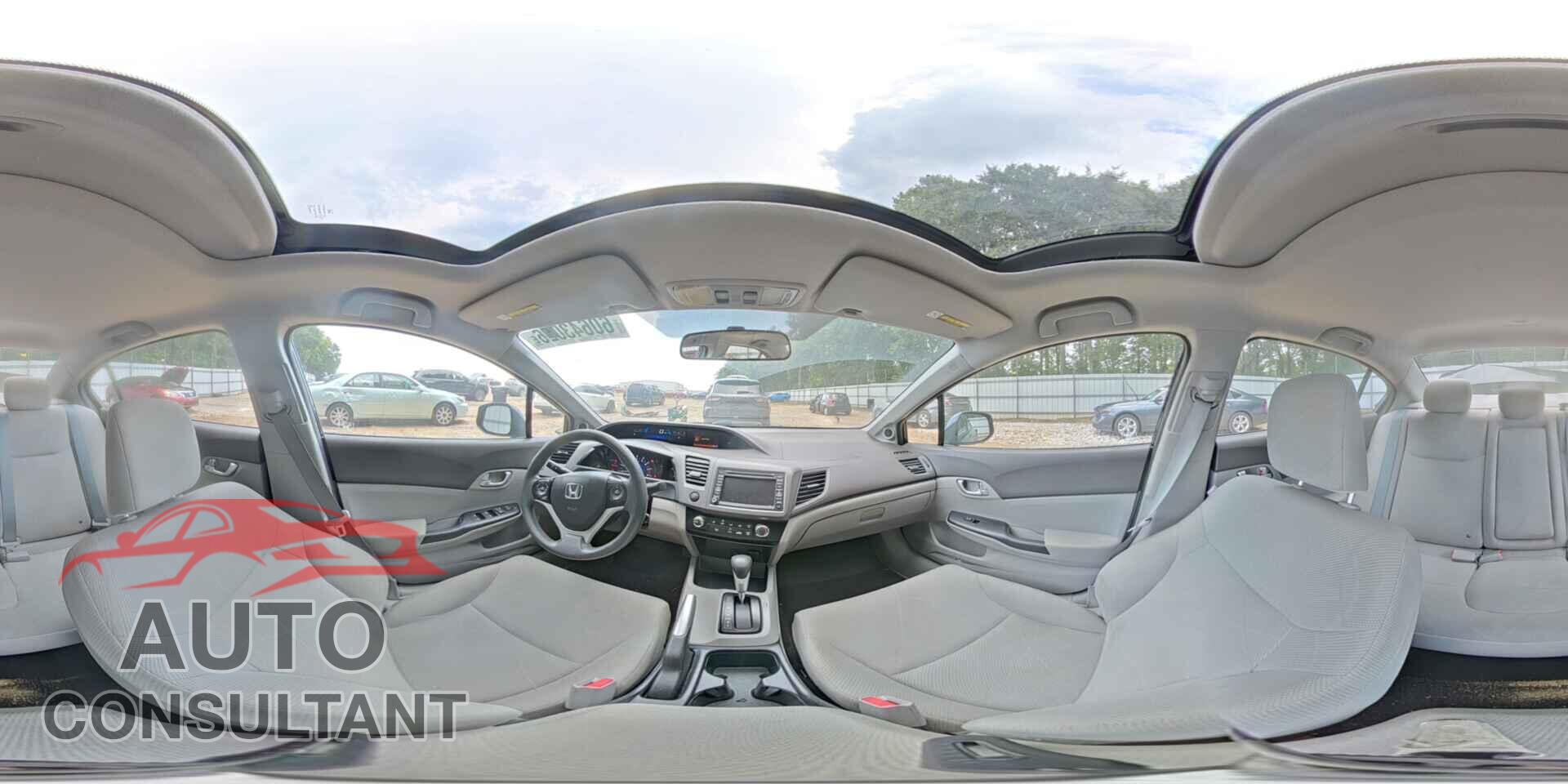 HONDA CIVIC 2012 - 2HGFB2F83CH537637