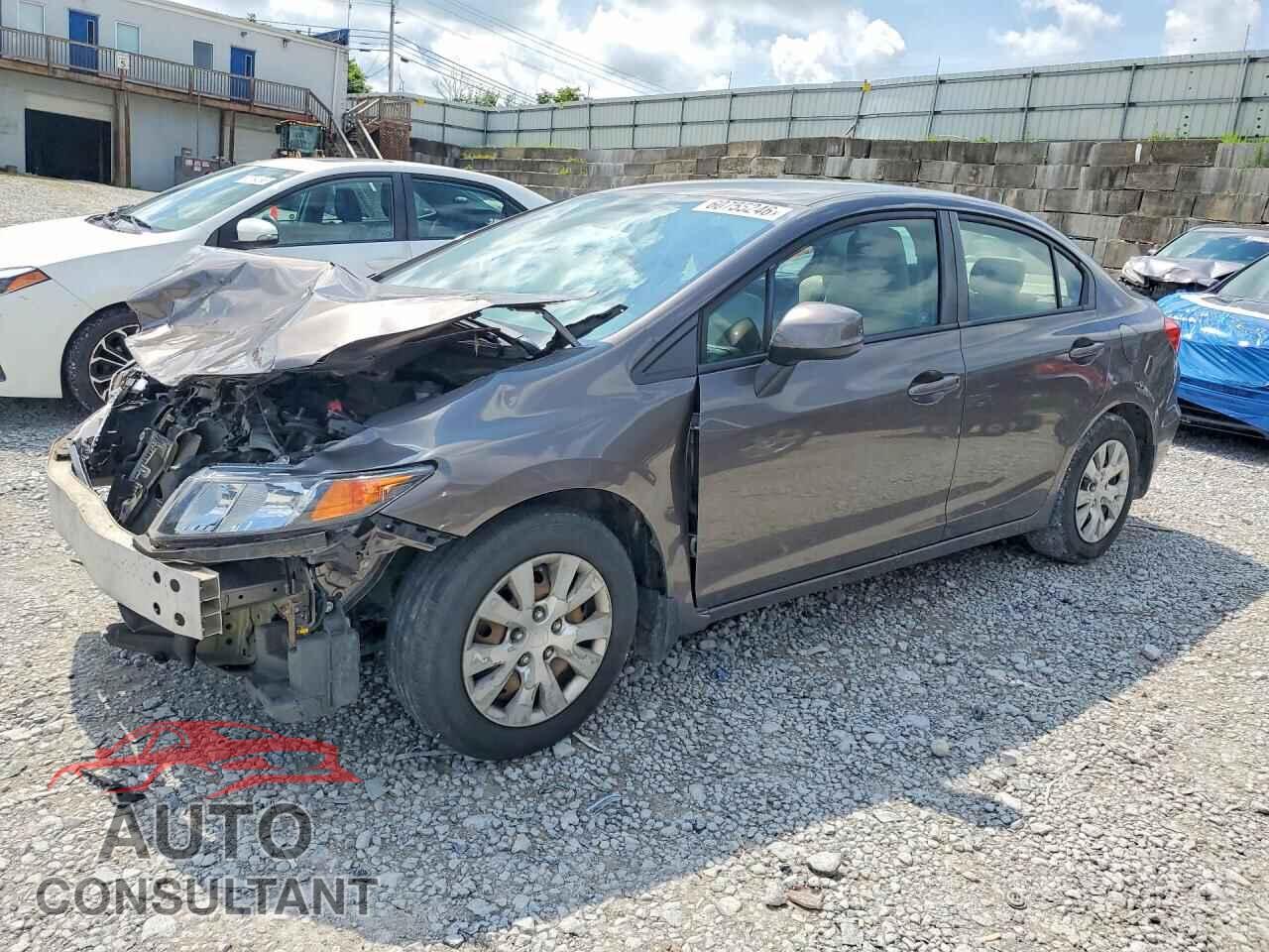 HONDA CIVIC 2012 - 19XFB2F52CE030244
