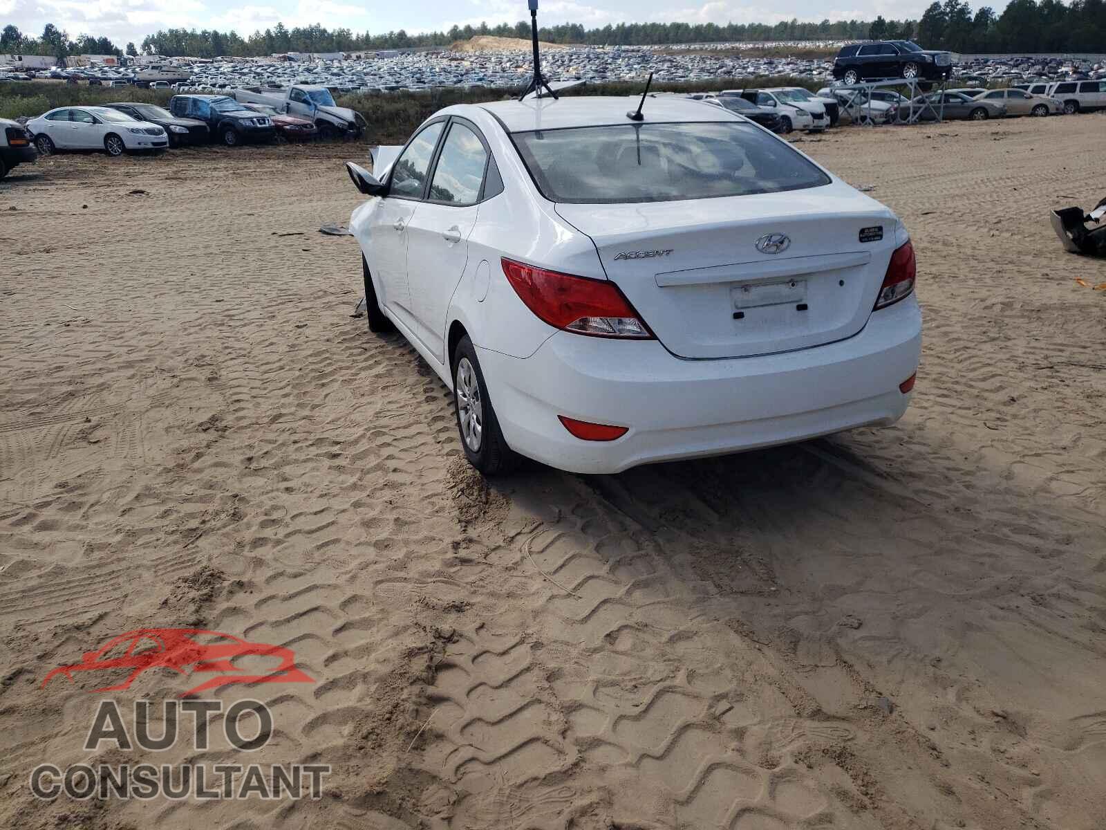 HYUNDAI ACCENT 2016 - KMHCT4AEXGU124846