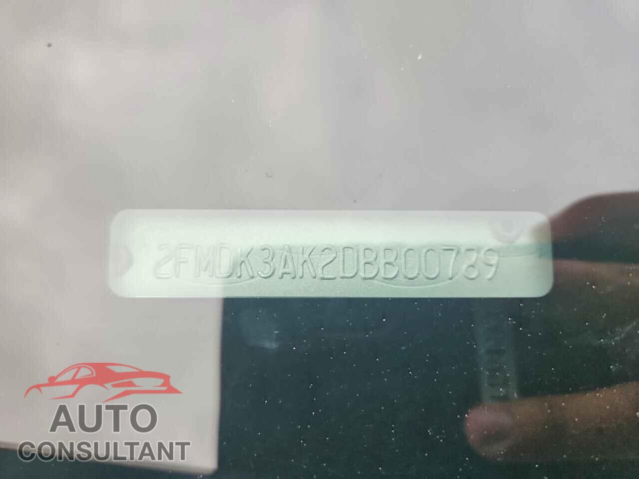 FORD EDGE 2013 - 2FMDK3AK2DBB00789