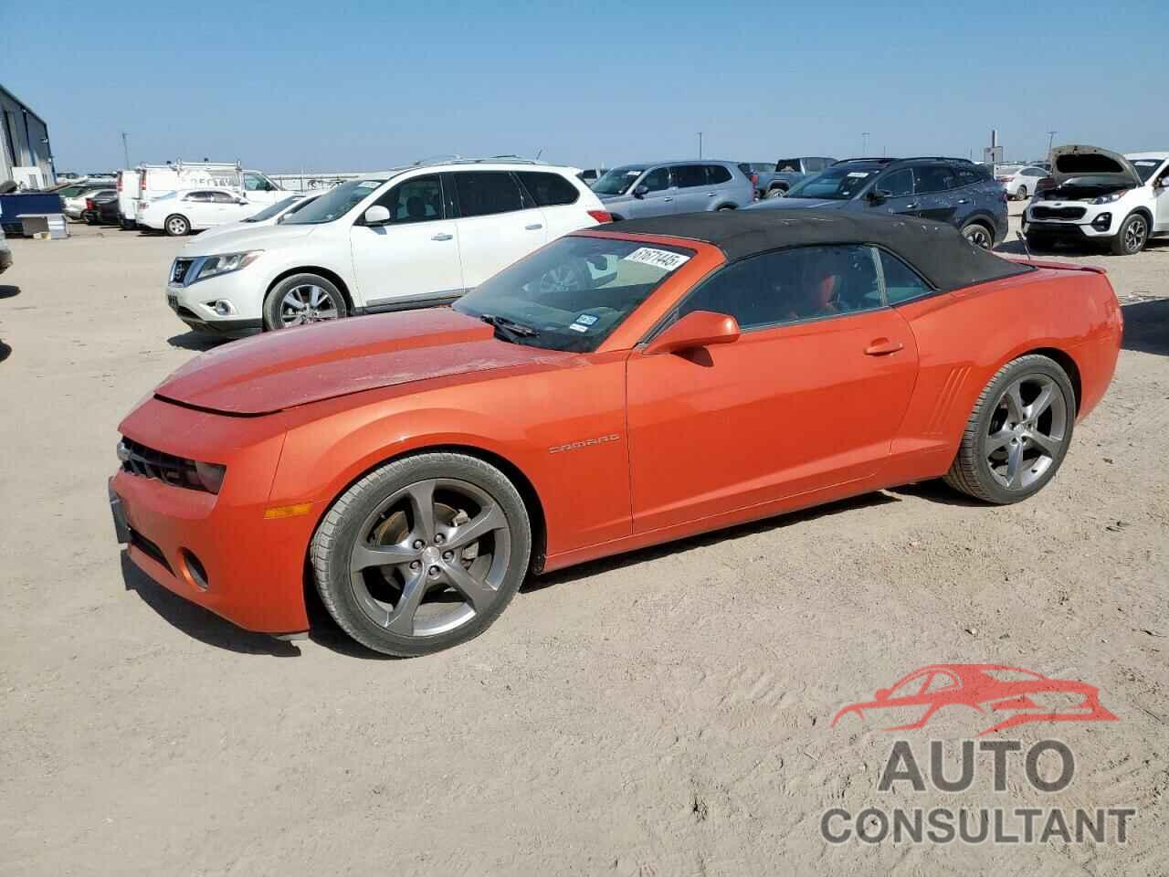 CHEVROLET CAMARO 2013 - 2G1FG3D39D9230684