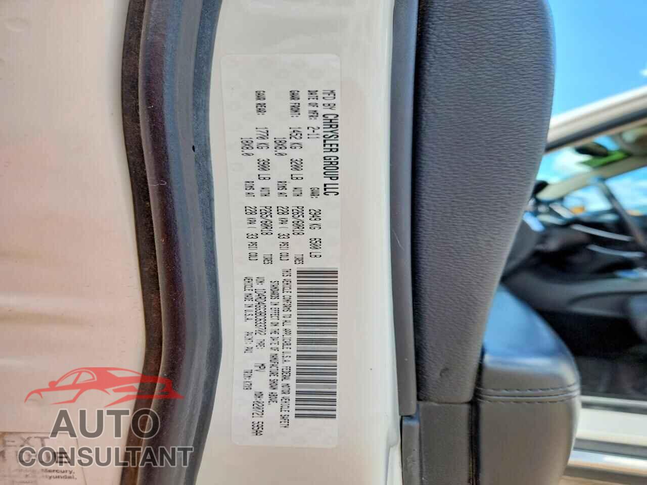 DODGE DURANGO 2011 - 1D4RD4GG3BC633702