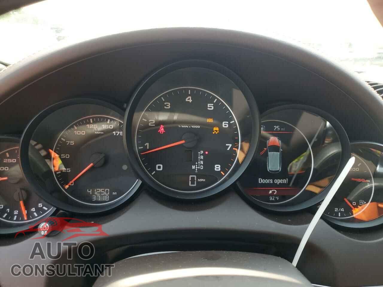 PORSCHE CAYENNE 2012 - WP1AA2A25CLA12787