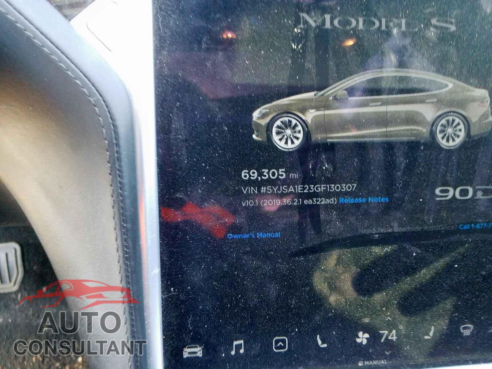 TESLA MODEL S 2016 - 5YJSA1E23GF130307