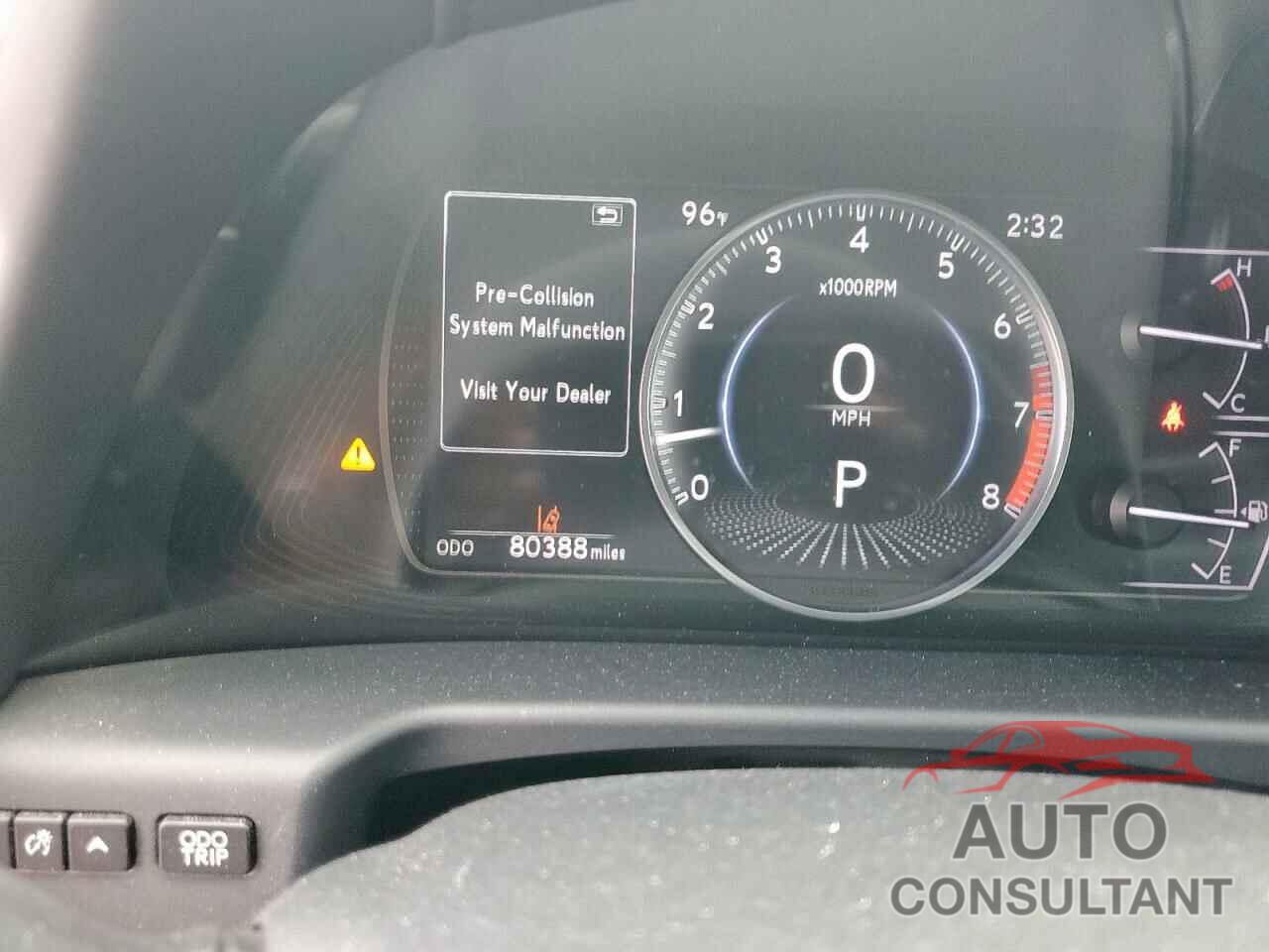 LEXUS ES350 2019 - 58ABZ1B17KU016190