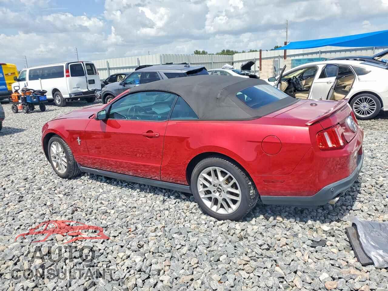FORD MUSTANG 2012 - 1ZVBP8EMXC5215775
