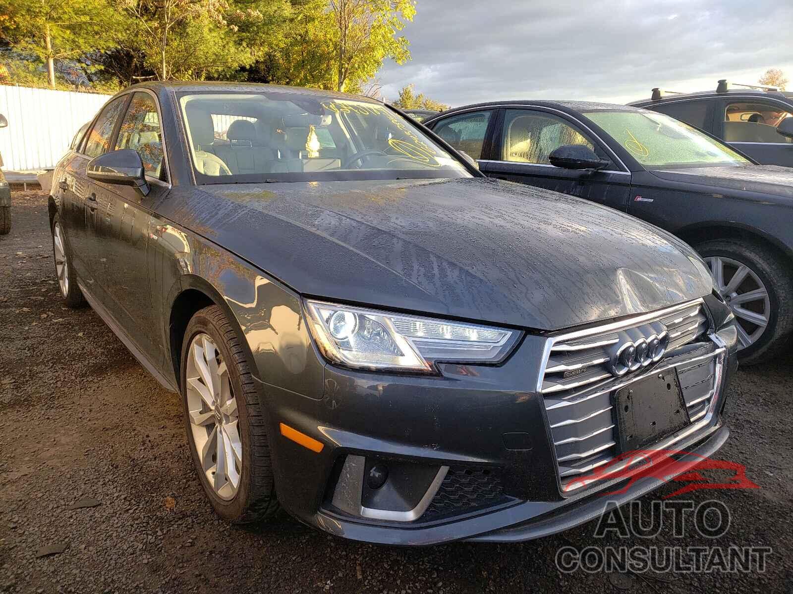 AUDI A4 2019 - WAUDNAF40KN002661