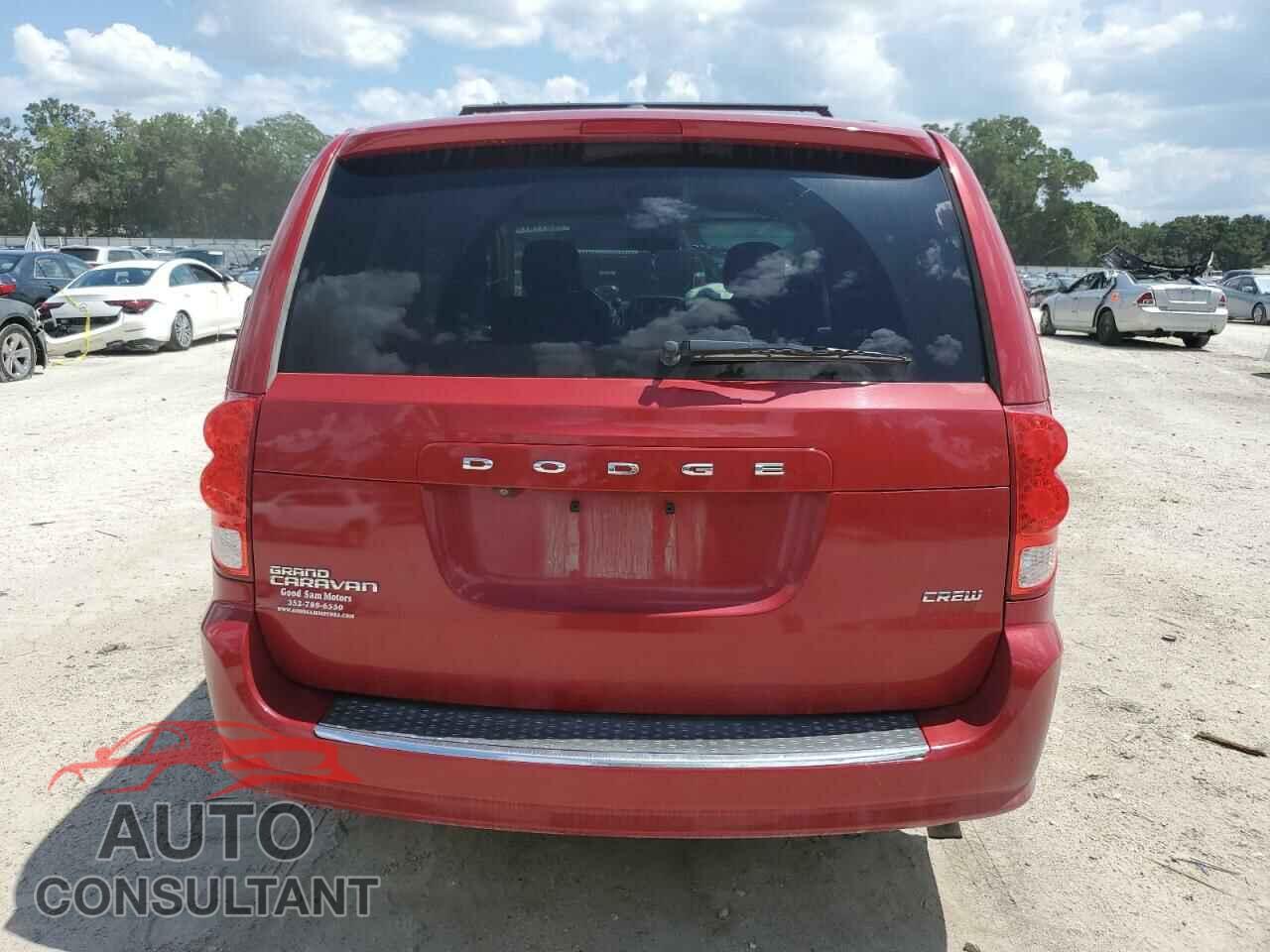 DODGE CARAVAN 2012 - 2C4RDGDG6CR370357