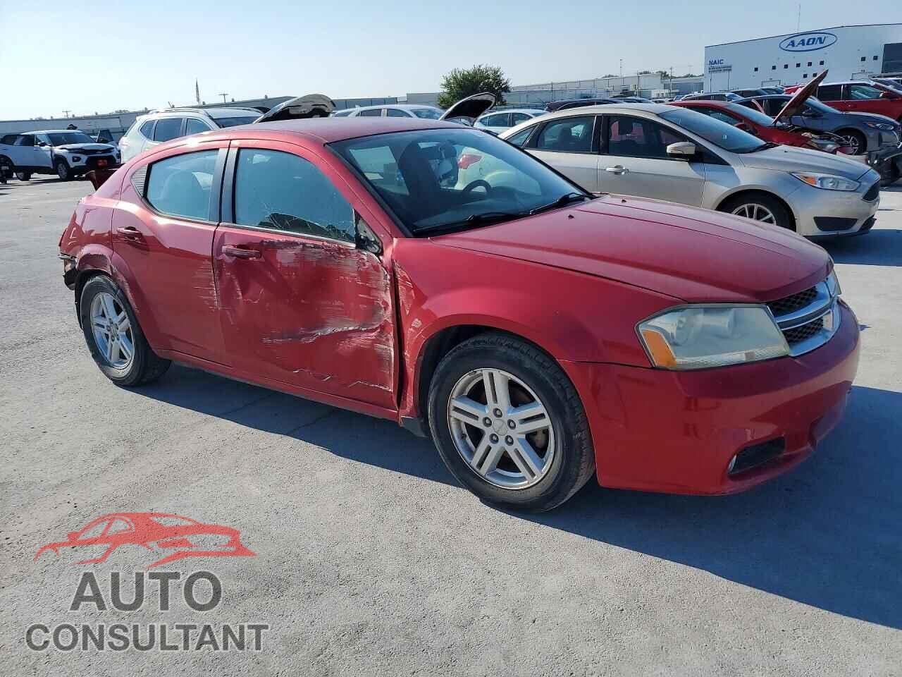 DODGE AVENGER 2013 - 1C3CDZCB1DN552185