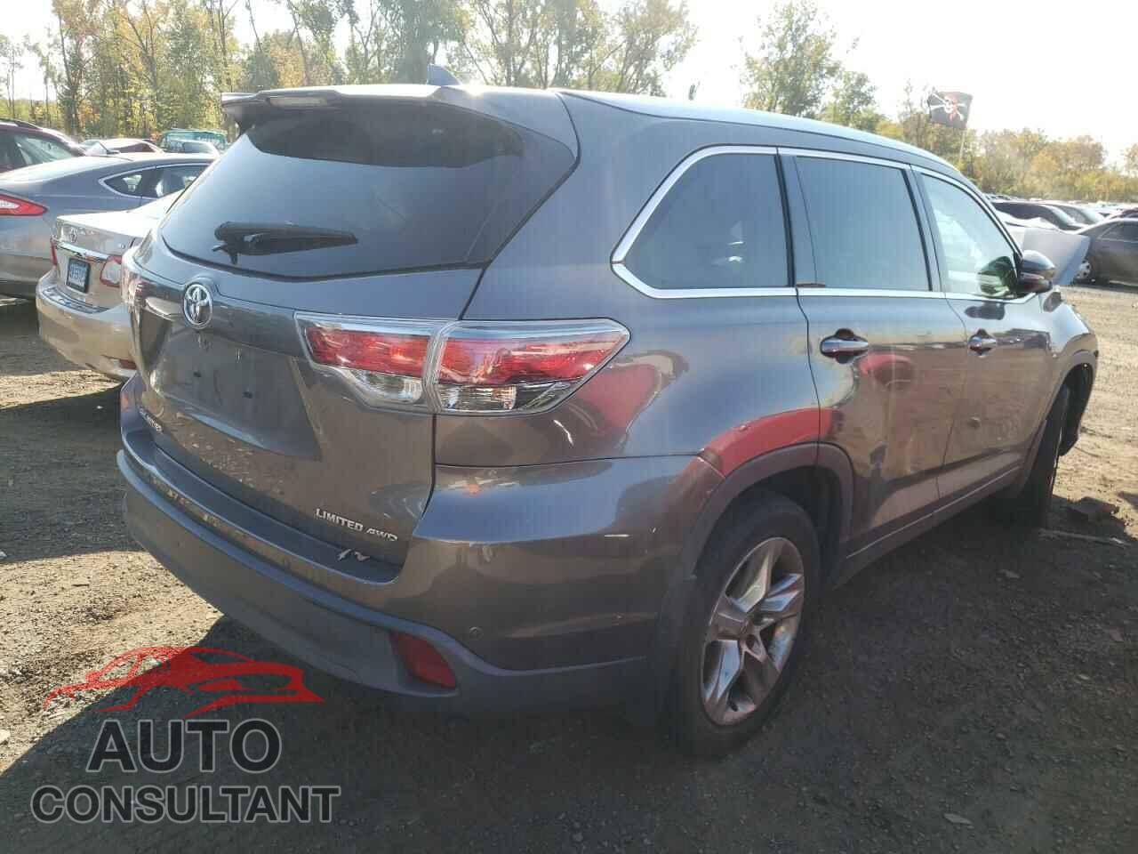 TOYOTA HIGHLANDER 2015 - 5TDDKRFH3FS097908