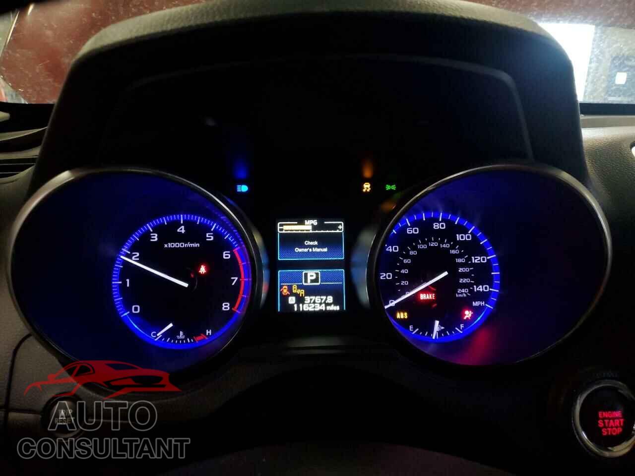 SUBARU OUTBACK 2017 - 4S4BSAKC4H3329337