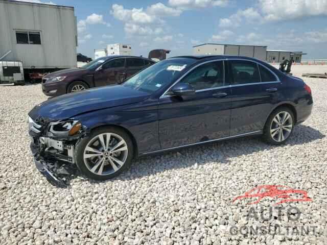 MERCEDES-BENZ C-CLASS 2018 - WDDWF4JB0JR352479