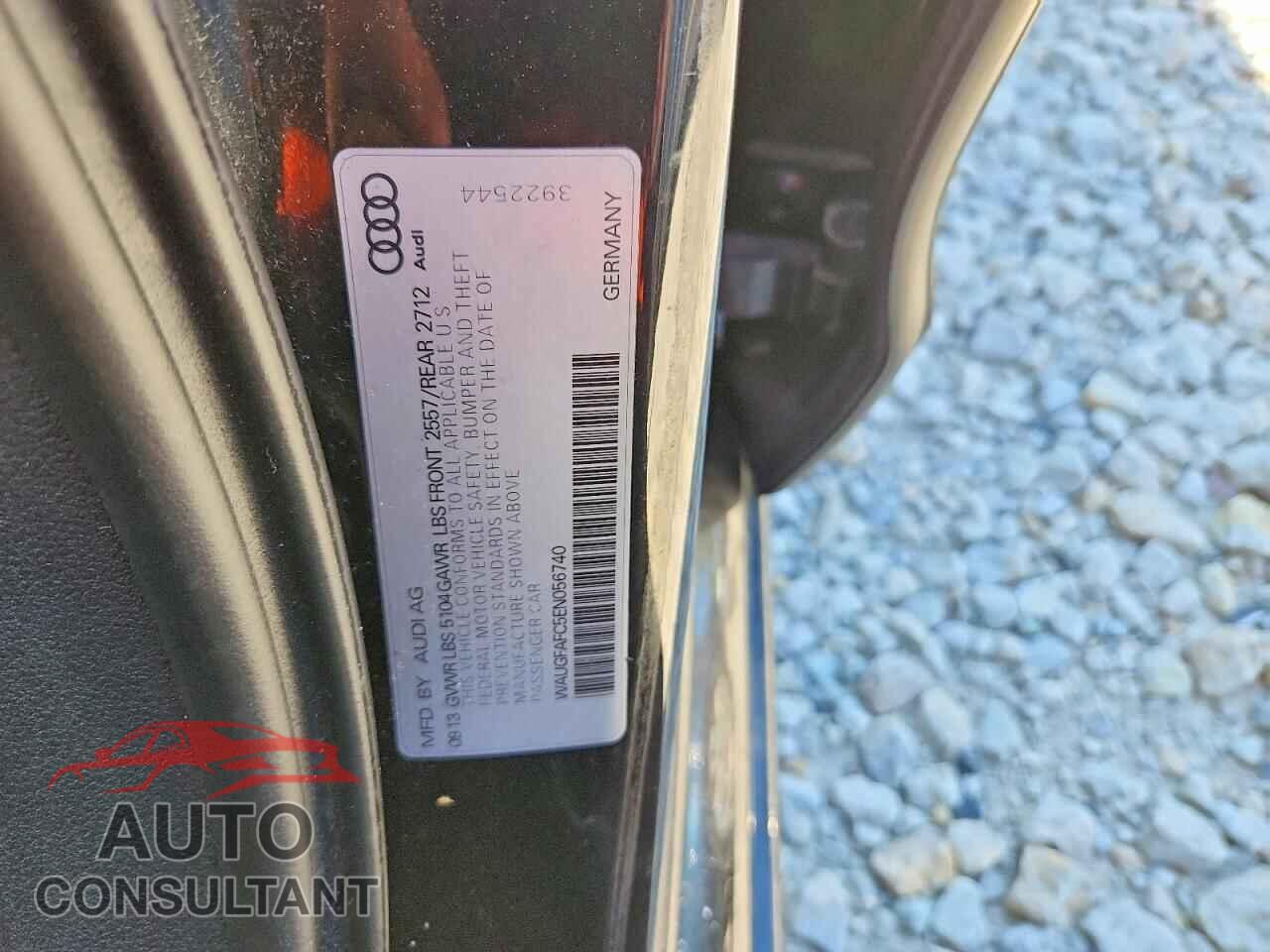 AUDI A6 2014 - WAUGFAFC5EN056740