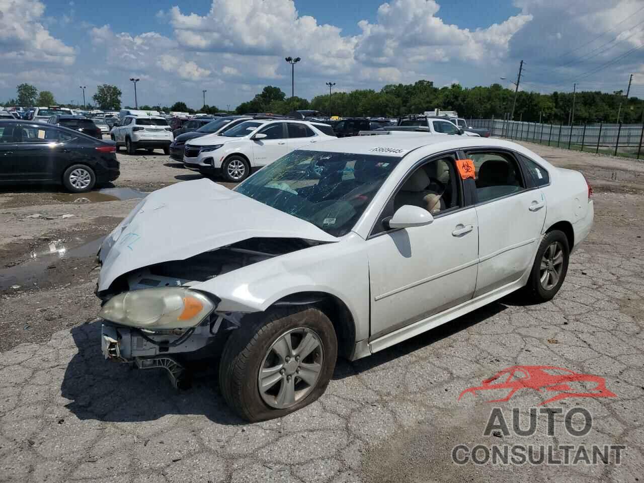 CHEVROLET IMPALA 2012 - 2G1WF5E32C1172539