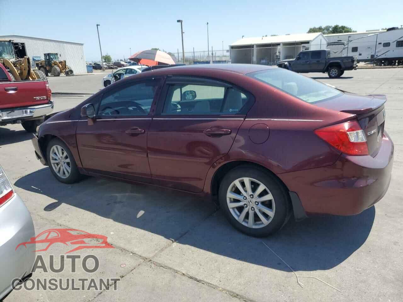 HONDA CIVIC 2012 - 19XFB2F89CE322404