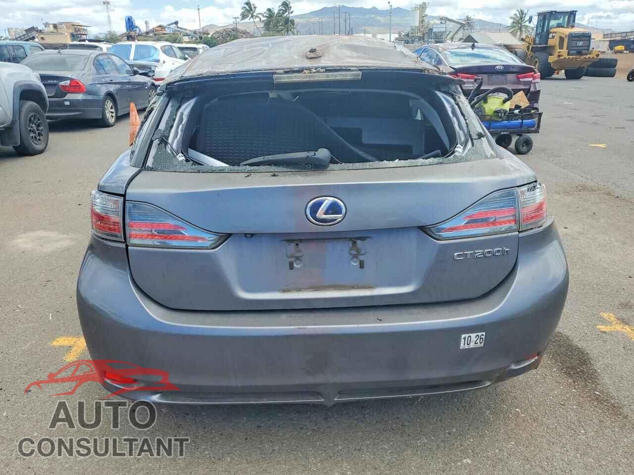 LEXUS CT 200 2012 - JTHKD5BH8C2103588